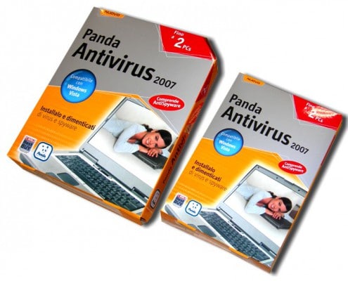 Astucci per software Panda Antivirus