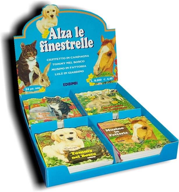 Display alza le finestrelle