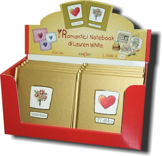 Display romantici notebook