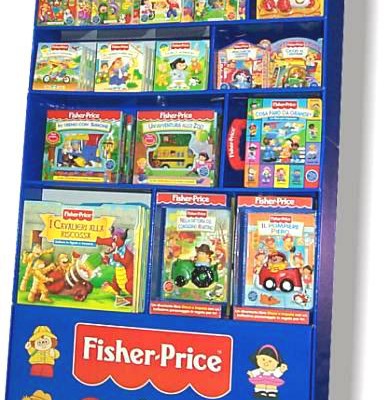 Espositore Libri Fisher Price