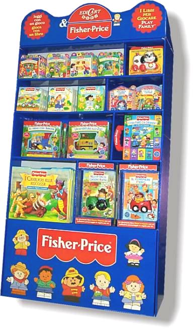 Espositore Libri Fisher Price