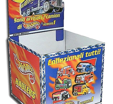 Espositore Mattel Hot Wheels