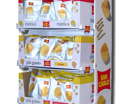 Espositore patatine San Carlo