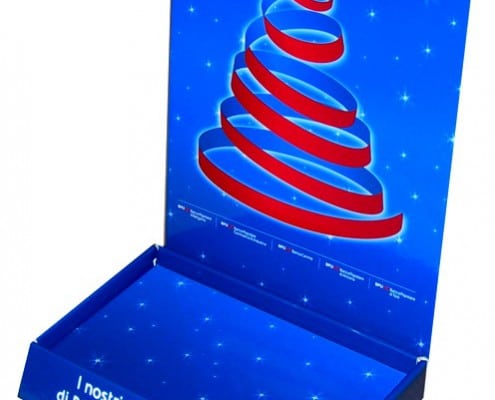 Display vole nella notte