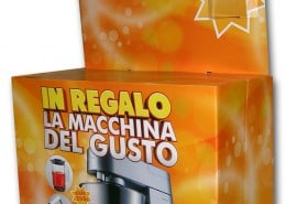 Espositore macchina del gusto