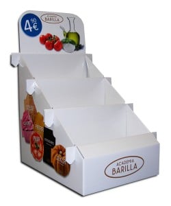 Display da banco tre cassetti: dea3cas2015barilla