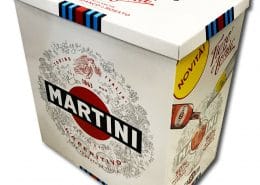 tavolo in cartone Martini