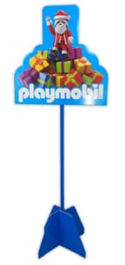 cartello con piantana Playmobil