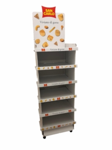 SCONTORNATA espositore per snack